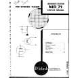 MCINTOSH MR71 Service Manual