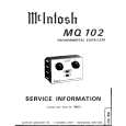 MCINTOSH MQ102 Service Manual