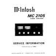 MCINTOSH MC2105 Service Manual